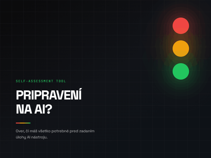 PRIPRAVENÍ NA AI?